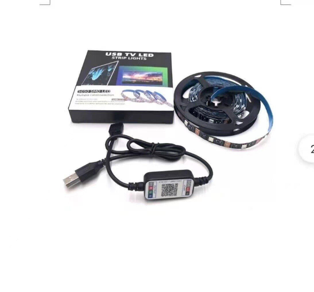 5050 TV Led Backlight RGB Led Strip Light 1-4 Meter Bluetooth APP Control USB TV