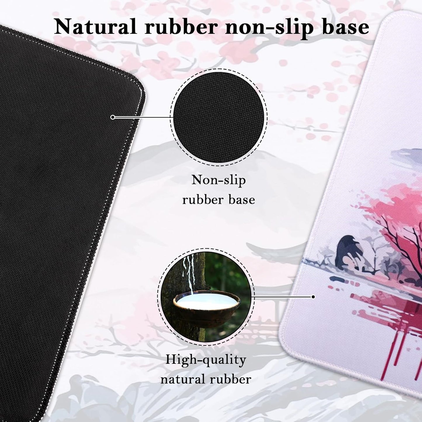 Non Slip Mouse Pad, 80 X 30Cm Mouse Mat Extended