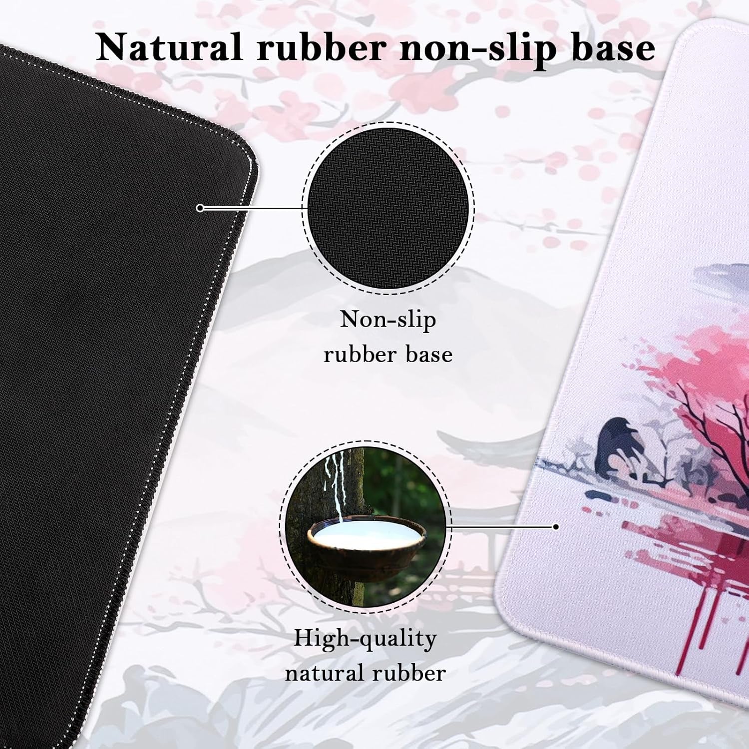 Non Slip Mouse Pad, 80 X 30Cm Mouse Mat Extended