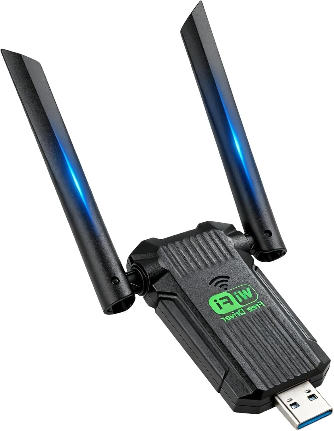 1300Mbps Wifi Dongle, USB 3.0 Wireless Wifi Adapter with 5Dbi Dual Band
